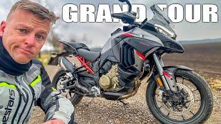 2024 Ducati Multistrada V4S (170HP) Grand Tour Review Ride | Motovlog #7