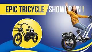 Top 5: Best Electric Tricycles of 2024 || New Best E-Trike You Can Buy in 2024