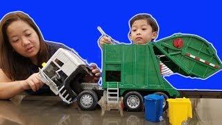 Driven Recycling Truck