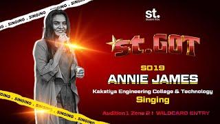 Annie James || S019 || Wild Card Entry || ST.Got || Student Tribe || Zone-2