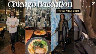 CHICAGO TRAVEL VLOG 2024 Baecation Edition|Things to Do + Restaurants + I Think I Want To MOVE!!