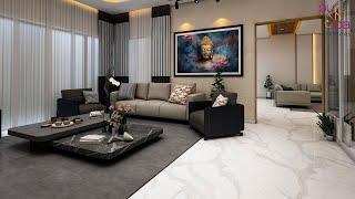 The Ultimate Premium 4BHK Flat Interior Design | RAGHAVA IRIS - WEST FACE | Pushpa Interiors