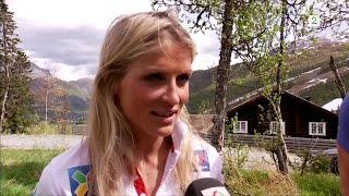 Interview with Therese Johaug and Egil Kristiansen in Hemsedal