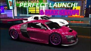 2009 R8 LMS Perfect Launch & Max Setup in Rush Racing 2!