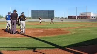 CHRISTOS STEFANOS - 2017 ARIZONA PERFECT GAME - THROWS OUT RUNNER