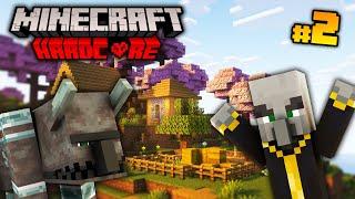 J'ai AFFRONTÉ Le 1er RAID en HARDCORE -  Minecraft Survie Hardcore #2