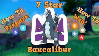 BEST Pokémon Scarlet/Violet 7 Star Raid Baxcalibur Counters!