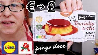 PINGO DOCE FOOD SHOPPING HAUL & some bits from LIDL & AUCHAN | PORTUGAL