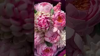 Букет цветов из вкуснейшего зефира#букптыиззефира