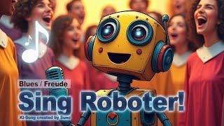 Musikadventskalender 2024  Türchen #13: Singender Roboter! (Blues, Freude, erstellt mit Suno)