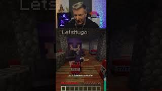 GEH LANGSAM REIN ODER ICH ZÜNDE‼️ @LetsHugo DER PSYCHOPAT #shorts #minecraft #craftattack12