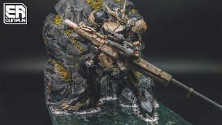 Gunpla Custom Build - Barbatos Lupus Diorama