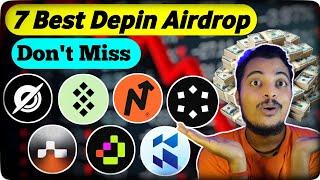 Best 7 Depin Airdrop Project | Depin Airdrop Extension || Best Crypto Airdrop 2025