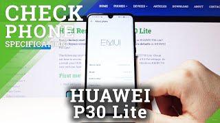 How to Check Phone Specs in Huawei P30 Lite - Android Specification