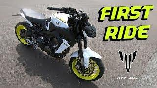 Yamaha MT-09 2017 First Ride! | Arrow Exhaust (Norsk Motovlog)