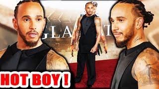 Lewis Hamilton HOT MAN APPEARS at the premiere of 'Gladiator II'