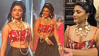 Actress Eesha Rebba Visuals At Hyderabad Times Fashion Week 2024 | Daily Culture