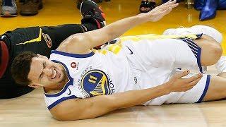 Klay Thompson Injury - Game 1 | Cavaliers vs Warriors | May 31, 2018 | 2018 NBA Finals