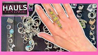 2 Pound ESTATE Jewelry Haul! FINE Vintage Jewelry Unboxing!