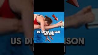 US Diver Alison Gibson Injured During 3m Springboard Dive | #Diving #SportsInjury #AlisonGibson