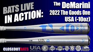 HITTING  DeMarini WTDXUO222 The Goods One USA  10oz 2022