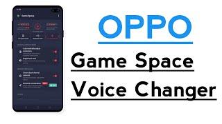 OPPO Phone Game Space Voice Changer / Game Voice Change in OPPO Mobile