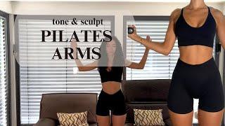 Pilates Arms Workout | Sculpt and Tone Your Arms at Home