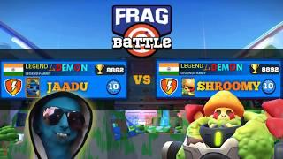 Frag Vol.5 New Character Jaadu vs Shroomy!!