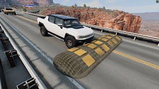 Cars vs Speed bumps Compilation #4 beamng drive  beamng-cars TV