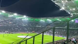 Vor dem Spiel im Borussia Park Mönchengladbach 4.November 2022 im VfB Gästeblock BMG-VfB 5/8