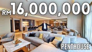 The Ritz-Carlton Residences KL Luxury Penthouse House Tour RM16 Million KLCC TRX View | Kuala Lumpur