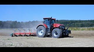 CASE IH OPTUM 270 CVX z pługiem Kverneland