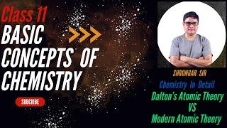 Dalton's Atomic Theory || Basic Concepts Of Chemistry || Class 11 || Chemistry In Detail ||