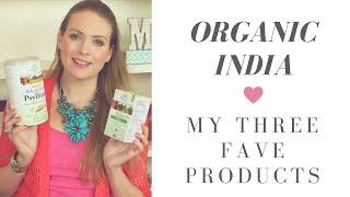 Organic India Product Review: Turmeric Formula, Tulsi Moringa Tea, and Whole Husk Psyllium