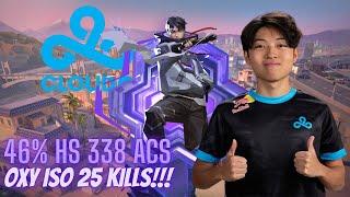 C9 Best Player!!! C9 OXY Iso️ VOD! ft. Xeppaa Raze and neT Fade vs. Recoil Clove and curry Iso️