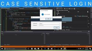 How To Apply Case Sensitive In Login Form