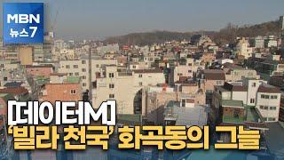 [데이터M] '빌라 천국' 화곡동의 그늘…신축 빌라 전세 82%가 '깡통' [MBN 뉴스7]