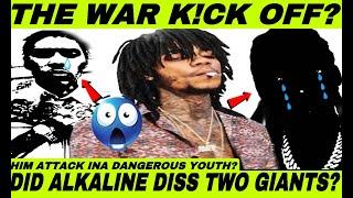 Big W@R! Alkaline D!SS Two GIANTS IN DANGEROUS YOUTH? VYBZ KARTEL WARNED! Foota Hype BUN DEM OUT