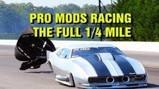 Super Charger Showdown Pro Mods Running Full 1/4 Mile