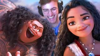 we FINALLY watched Moana and its hilarious...