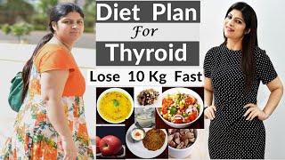 Thyroid Diet Plan For Weight Loss In Hindi | Weight Loss Thyroid diet plan In Hindi| Dr.Shikha Singh