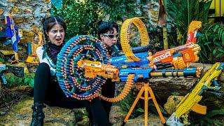 Nerf Guns War : Unleash S.W.A.T SEAL Team Inner Warrior!  Fight Boss Dangerous Criminal Groups