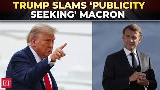 'Macron always gets it wrong': Trump slams French Prez, reveals reason behind leaving G7 abruptly