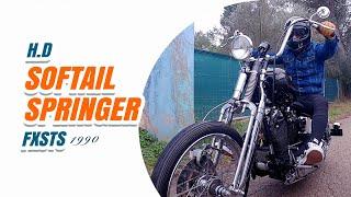 Softail SPRINGER Fxsts 1340cc Modificada