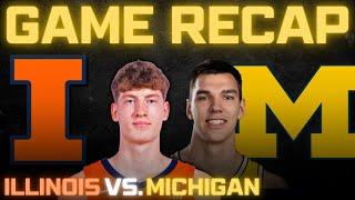 Michigan vs. Illinois Full Game Recap!