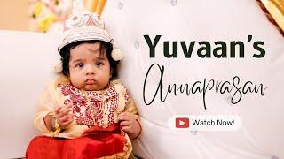 Yuvaan's Annaprasan Full Video | Best Bengali Rice Ceremony | HD | Baby Photographer Kolkata