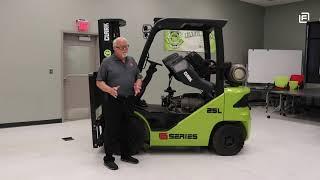 CLARK S Series Forklift Walk-around Demonstration