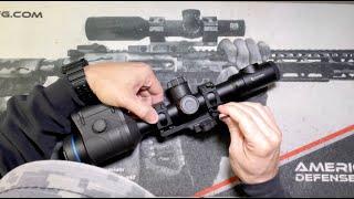 How To Mount Your Thermal Scope | American Defense Manufacturing 30mm Recon
