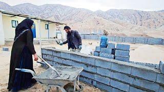 Another Step Forward with Master's Help: Building the Yard of Sakineh's House