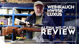 Weihrauch HW95K Luxus Review & Test -  the best break barrel springer?